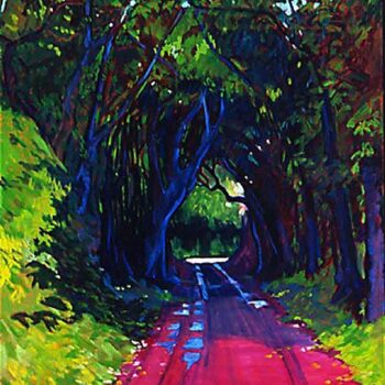 The Green Tunnel by Artist Ed Lane