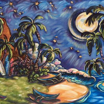 The Beach House by Artist Kim McDonald