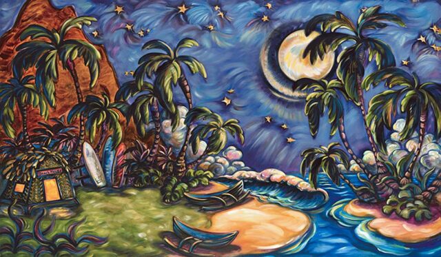The Beach House by Artist Kim McDonald