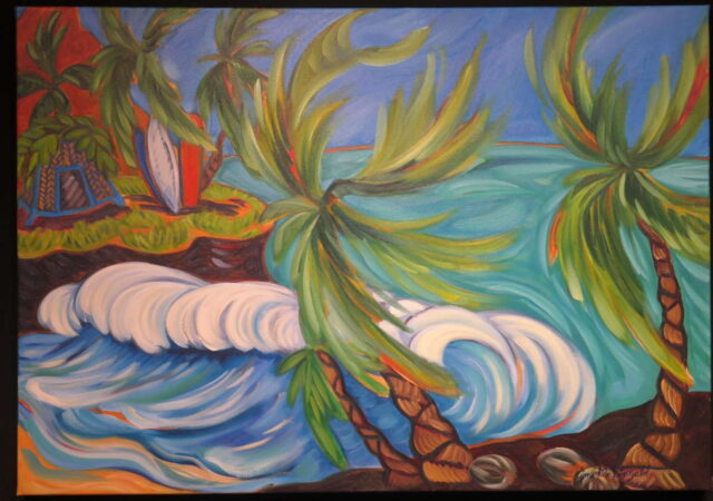 Wind Break by Artist Kim McDonald