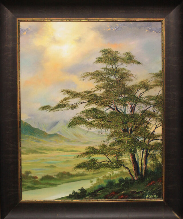 Enchanted Hanalei Valley by Artist George Aldrete