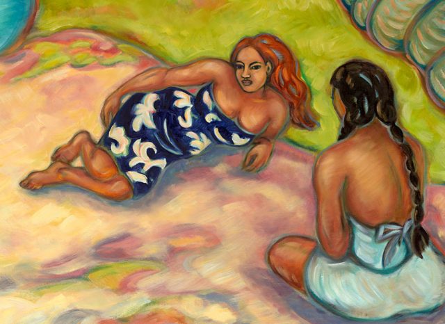 Beach Retreat by Artist Kim McDonald
