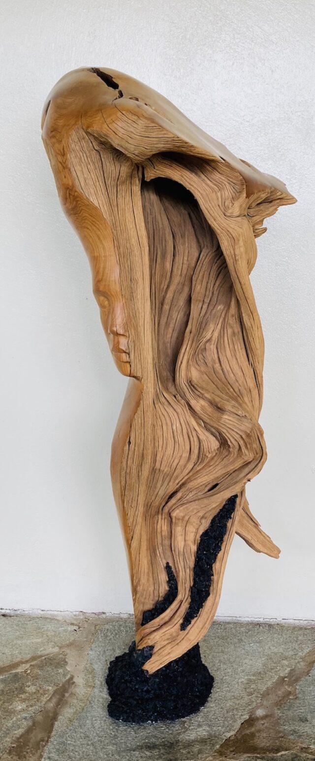 Handcarved Wood Sculpture by Dale Zarrella