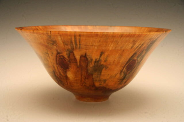 Turned Norfolk Pine Bowl by Artist Syd Vierra
