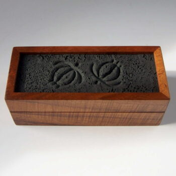 Heirloom Koa Box by Artist Tom and Julie Pasquale