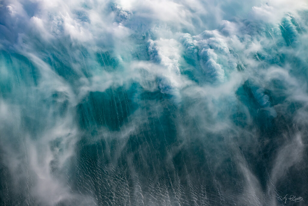 Hawaii Big Wave Ocean Absrtact Fine Art Photography by Cody Roberts