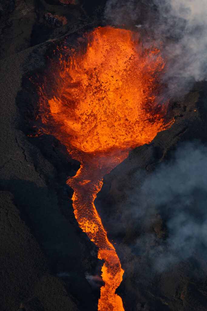 Bloom - Mauna Loa Volcano Eruption Photography by Cody Roberts